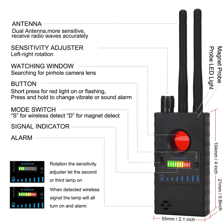 G528 Wireless Signal Detector G528 Wireless Signal Detector